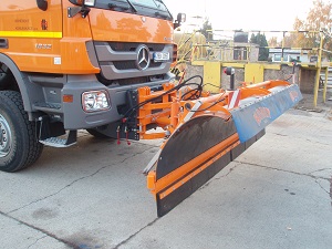 Oprava sněhové radlice pro Brněnské komunikace