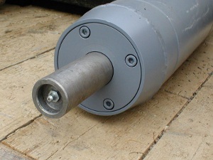 Oprava vodícího válce sekačky Mulag