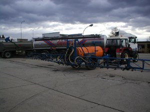 Servis traktorového postřikovače 