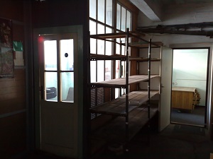 Původní kanceláře ve skladu dílů pro výrobu