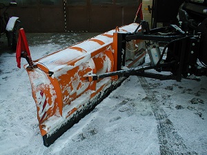 Oprava ovládání sněhové radlice Dobrowolski