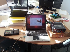 Simulace dávkování sypačů