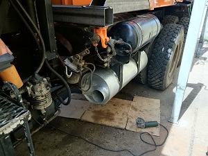 Nové vedení výfuku