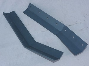 STPC 133.1 Kluzák (lyžina) cepového nástroje  (pár, plochý)