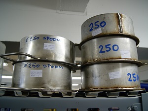 K Hrdlo spodní pr. 250 mm