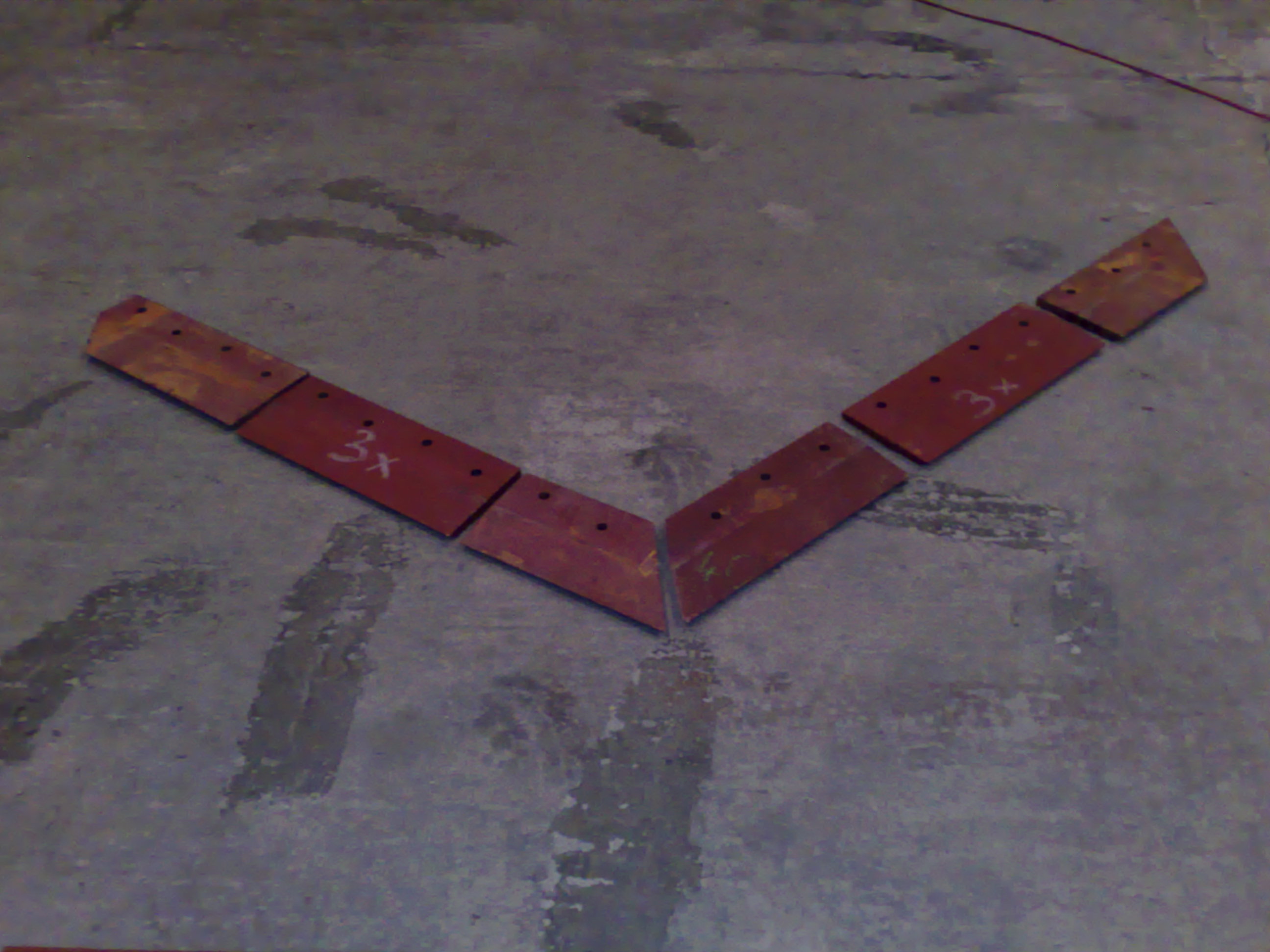 ŠŠP Sada oceloliltinových břitů na šípový pluh