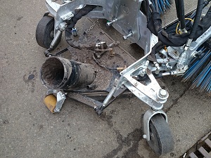 LADOG Hubice sání (nový typ - trojúhelníková)